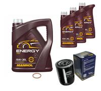 SCT Germany Controllo Set 8L MANNOL Energy 5W-30 per Volvo 740 2.4 Diesel 940