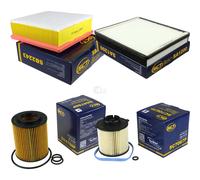 SCT Germany Controllo Set Filtro per Opel Meriva B Monovolume 1.7