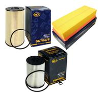 SCT Germany Controllo Set Filtro per VW Caddy IV Familiare 2.0 Tdi, Tiguan