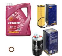 SCT Germany Controllo Set MANNOL 5L Extreme 5W-40 Per VW Caddy II Kasten