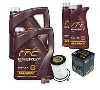 SCT Germany Controllo Set MANNOL Energy 5W-30 12L Per Mercedes ML 320 CDI