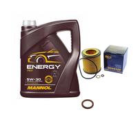 SCT Germany Controllo Set MANNOL Energy 5W-30 5L Per BMW 325I 330I