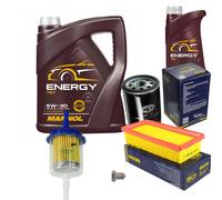 SCT Germany Controllo Set MANNOL Energy 5W-30 6L Per VW 1.6 1.8I CAT