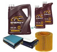 SCT Germany Controllo Set MANNOL Energy 5W-30 7L Per Toyota 1.8 1.6