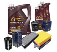 SCT Germany Controllo Set MANNOL Energy 5W-30 8L Per Audi VW 2.4 2.8 Quattro