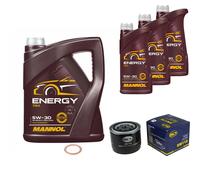 SCT Germany Controllo Set MANNOL Energy 5W-30 8L Per Renault Volvo 2.2 12V