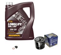 SCT Germany Controllo Set MANNOL LONGLIFE 5W-30 5L Per Mazda KIA 3 BK BL 2