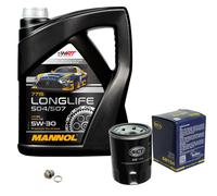 SCT Germany Controllo Set MANNOL LONGLIFE 5W-30 5L Per Subaru Forester SH