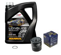 SCT Germany Controllo Set MANNOL LONGLIFE 5W-30 5L Per Subaru Forester SH