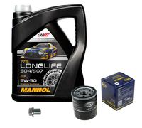 SCT Germany Controllo Set MANNOL LONGLIFE 5W-30 5L Per Subaru Forester SH