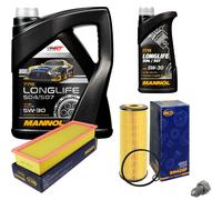 SCT Germany Controllo Set MANNOL LONGLIFE 5W-30 6L Per Seat Ibiza II 6K1