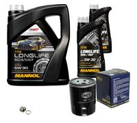 SCT Germany Controllo Set MANNOL LONGLIFE 5W-30 7L Per Subaru Forester SH