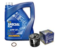 SCT Germany Controllo Set MANNOL Special Plus 10W-30 5L Per Renault Clio II