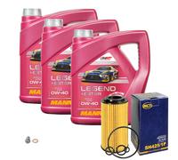SCT Germany Filtro Olio 12 L MANNOL Legend+Ester 0W-40 Per Mercedes-Benz C-Class