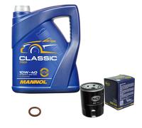 SCT Germany Filtro Olio 5 L MANNOL Classic 10W-40 Per Honda KIA Jazz II 1.2i-DSI