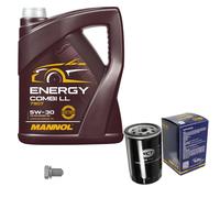 SCT Germany Filtro Olio 5 L MANNOL Energy Combi LL 5W-30 Per VW Audi Golf V 1.6
