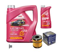 SCT Germany Filtro Olio 5 L MANNOL Legend+Ester 0W-40 Per MINI Mini R56 Cooper