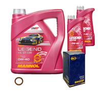 SCT Germany Filtro Olio 6 L MANNOL Legend+Ester 0W-40 Per Mercedes-Benz SLK R171