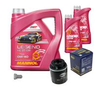 SCT Germany Filtro Olio 6 L MANNOL Legend+Ester 0W-40 Per VW Golf V 1K1 1.6 FSI