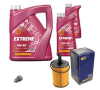 SCT Germany Filtro Olio 7 L MANNOL Extreme 5W-40 Per VW Audi Golf V 3.2 R32