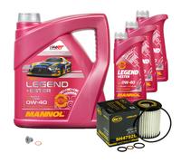 SCT Germany Filtro Olio 7 L MANNOL Legend+Ester 0W-40 Per BMW 3er Coupe E92 320i
