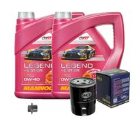 SCT Germany Filtro Olio 8 L MANNOL Legend+Ester 0W-40 Per Subaru Forester SJ