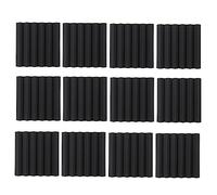 Sctecoau 12 PCS In Schiuma Acustica Cunei 12x12x2 Pollici In Schiuma Insonorizzata Schiuma Ad Alta Densità Schiuma Ignifuga