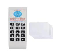Sctecoau Lettore e Scrittore di Schede RFID NFC IC + 5XUID Card 125Khz-13.56MHZ Duplicator Lettore di Schede Smart RFID IC ID Duplicator