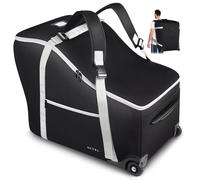 SCTEL Borsa da viaggio per seggiolino auto per bambini, zaino per aereo, adatta per passeggino e base Doona, coprisedile imbottito per auto, per viaggi aerei, borsa da viaggio per seggiolino auto Nuna