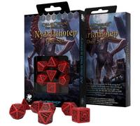 Q Workshop - CTN62 - Call of Cthulhu: The Outer Gods Nyarlathotep Dice Set (7), Multicolore