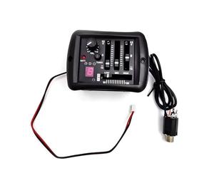 SCTOU 5 Set Equalizzatore EQ Preamplificatore per Chitarra A 4 Bande con Sistema Sintonizzatore Jack di Uscita da 6,35 Mm EQ per Chitarra Pickup Piezoelettrico per Chitarra Acustica