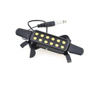 SCTOU Altoparlante Amplificatore A Filo per Microfono con Clip A 12 Fori per Accessori Trasduttore per Chitarra Elettrica Acustica (Color : 01)