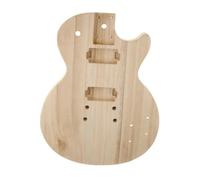 SCTOU Corpo della Chitarra Corpo per Chitarra Elettrica Non Finito, Botte di Chitarra Lucidata A Mano, in Legno d'Acero, per La Parte di Ricambio per Chitarra Elettrica ST
