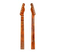 SCTOU Manico della Chitarra Manico per Chitarra Elettrica A 21 Tasti, Manico in Acero Lucido, Linea Centrale Posteriore per Chitarra Elettrica TL