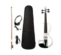 SCTOU Violino 4/4 Electrici Silenziosi con Cuffia/Borsa per Prua per Bambini Principianti Violino per Adulti Violino (Color : B)