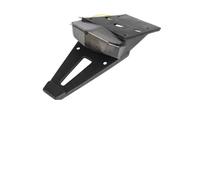 SCTTJSIXZ Fanale posteriore universale a LED da 12 V for moto, con supporto for targa posteriore for moto enduro(B style grey)