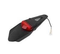 SCTTJSIXZ Luce posteriore universale a LED rossa Fen for moto con luce di stop posteriore e supporto for targa for CRF YZ CR EXC WRF 250 450