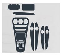 SCUASKJ Proteggi Schermo GPS Per GLC X253 260 2020-2022 Pannello Di Navigazione Pellicola Protettiva Per Interni Auto TPU Antigraffio(C)