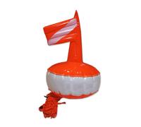 SCUBA BOA SUB TONDA - ALTEZZA (CM): 50, DIAMETRO: 30, COLORE: RED/WHITE