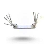 Scuba-Choice 12-in-1 Scuba Tool Master Stainless Steel Dive Tool