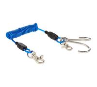 Scuba Choice Diving Stainless Steel Reef Double Hook with Spiral Coil