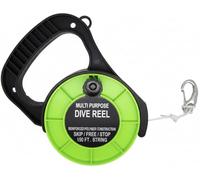 Scuba-Choice Scuba Diving Multiuso Dive Reel, 150 ', Verde