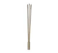Scuba-Choice Spearfishing 12" Stainless Steel Pole Spear Tip 3 Prong Barb Head Paralyzer