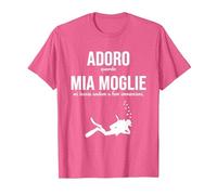 Scuba Diver Divertente Regalo Immersione Sono Un Subacquea Maglietta, Uomo, Rosa mélange, S