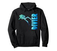 SCUBA DIVER | Reef Diving + Snorkeling Lovers Felpa con Cappuccio