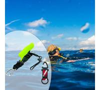 SCUBA DIVING Coil Lanyard Dve Dive Clip Quick Release Discing Strumento a molla