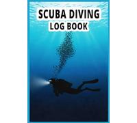 Scuba Diving Log Book: Scuba Diving Record Notebook to Track every dive with Average, Max Depth, and Dive Center, Resort Stamp.