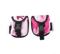 Scuba Diving - Set di borse per pesi, 2 kg, fibbia a sgancio rapido per una gestione strategica del peso nelle attività acquatiche (rosa)