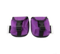 Scuba Diving - Set di borse per pesi, 2 kg, fibbia a sgancio rapido per una gestione strategica del peso nelle attività acquatiche (viola)