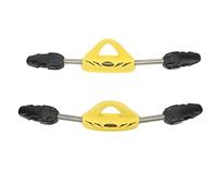Scuba Diving Spring Fin Strap, Stainless Steel Diving Fin Strap, Quick Release Buckle Fin Strap for M Size Fins (41-44), EPDM Handle, Corrosion Resistant